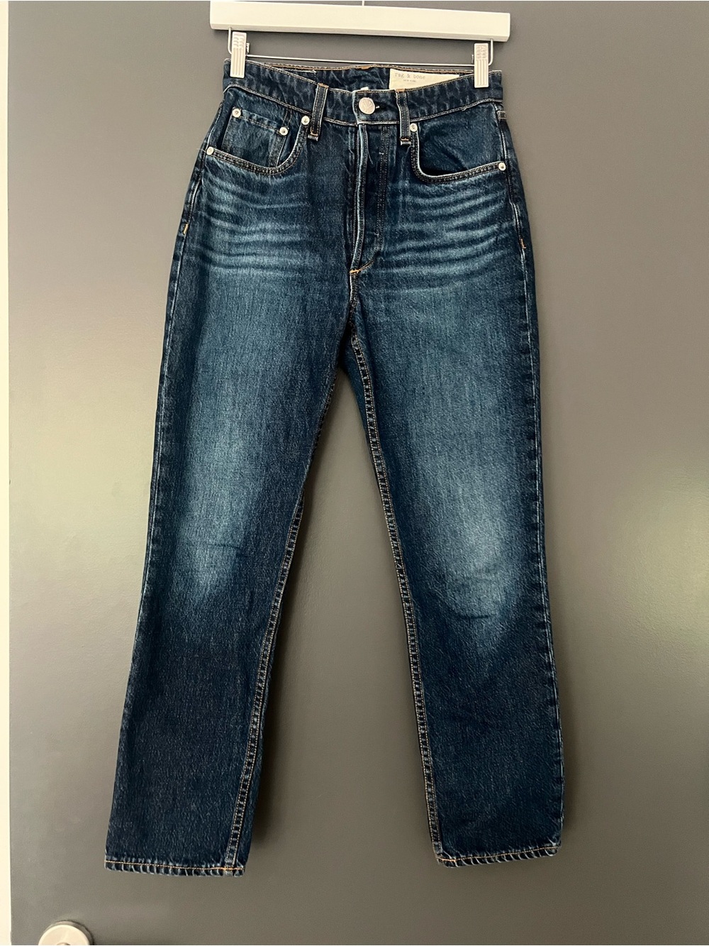 Rag & Bone Nina High Rise Ankle Cigarette Jeans Size 25